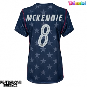Spojené státy Weston McKennie #8 Dámské Venkovní Dres MS 2026 Krátký Rukáv